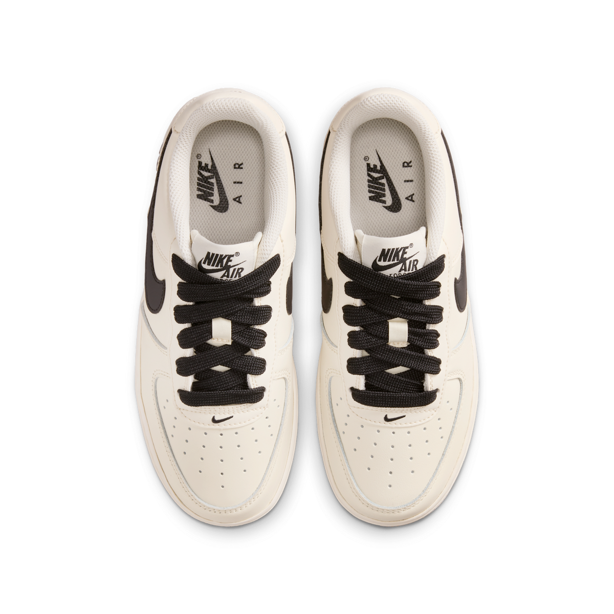 Nike Air Force 1 Low LV8 Soft Pearl Gum Black (GS)