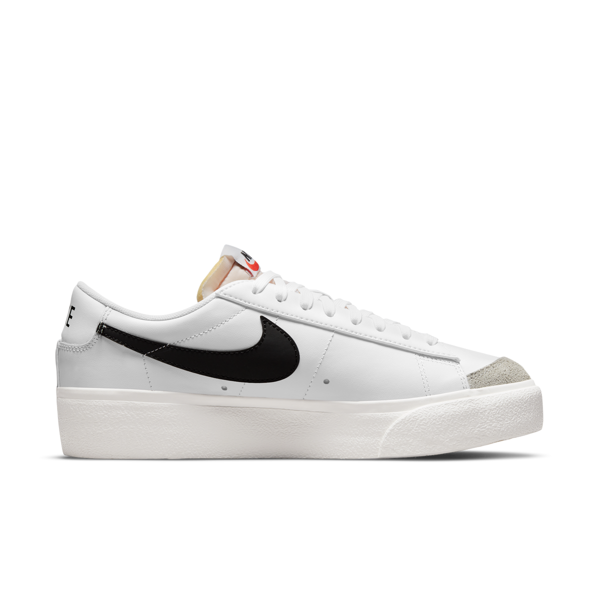 Nike Blazer Low Platform White Black (Women's) | DJ0292-101
