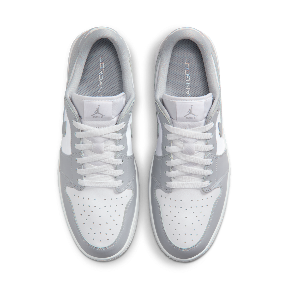 Jordan 1 Low Golf Spiked Wolf Grey White