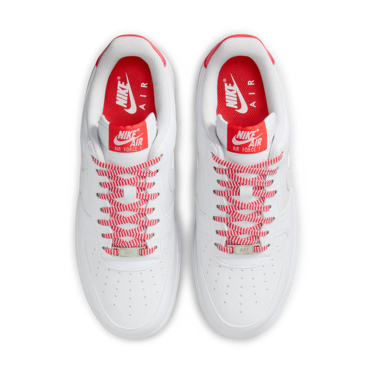 Nike Air Force 1 Low '07 White Pink Foam Metallic Silver Light Crimson (Women's)