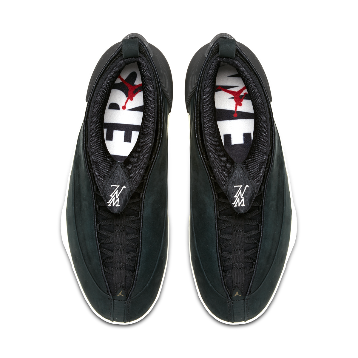 Jordan 15 Retro PSNY Black Suede