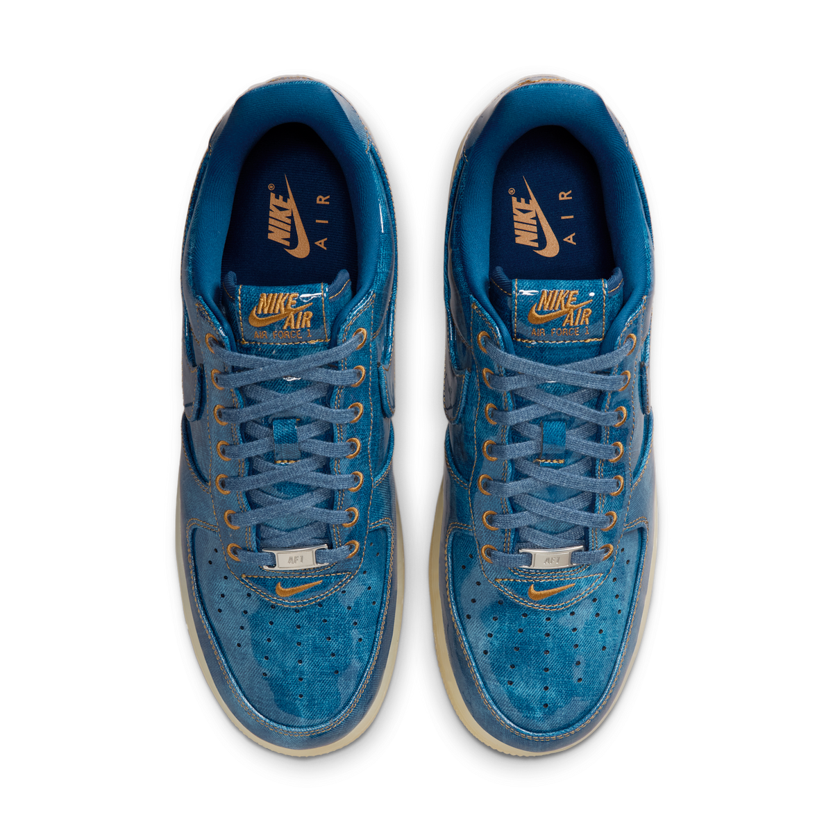 Nike Air Force 1 Low Patent Denim