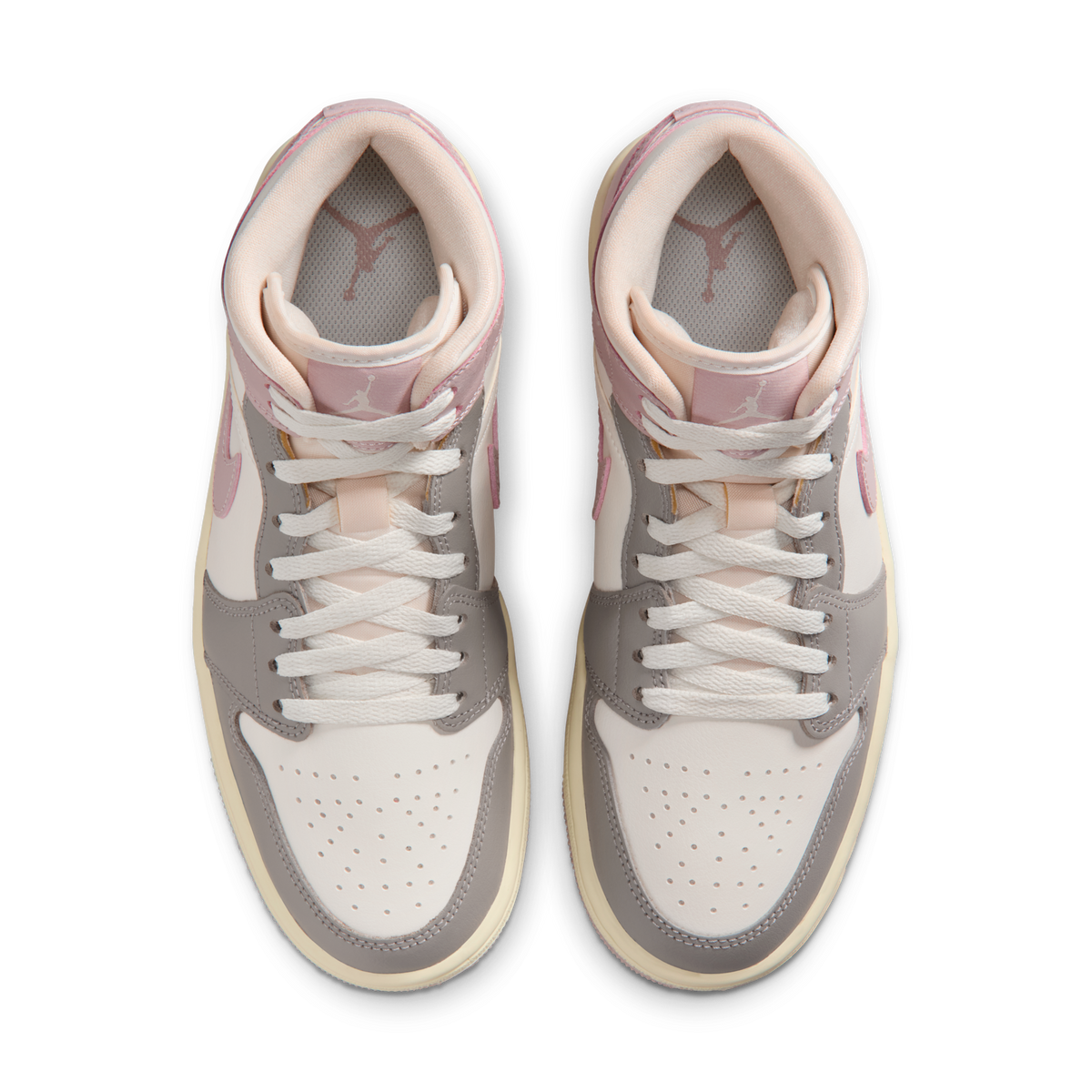 Jordan 1 Mid Enigma Stone Particle Rose (Women's)