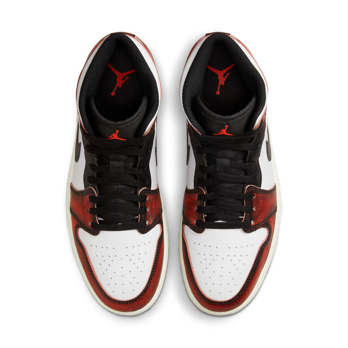 Jordan 1 Mid Wear-Away Chicago