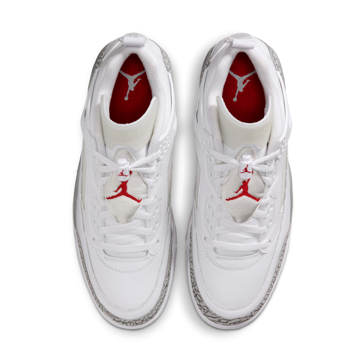 Jordan Spizike Low White Cement