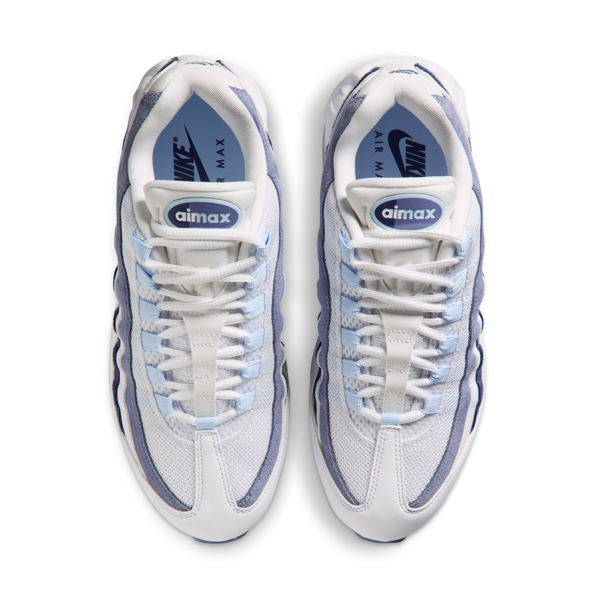 Nike Air Max 95 OG Big Bubble White Celestine Blue (Women's) | IB6396-103