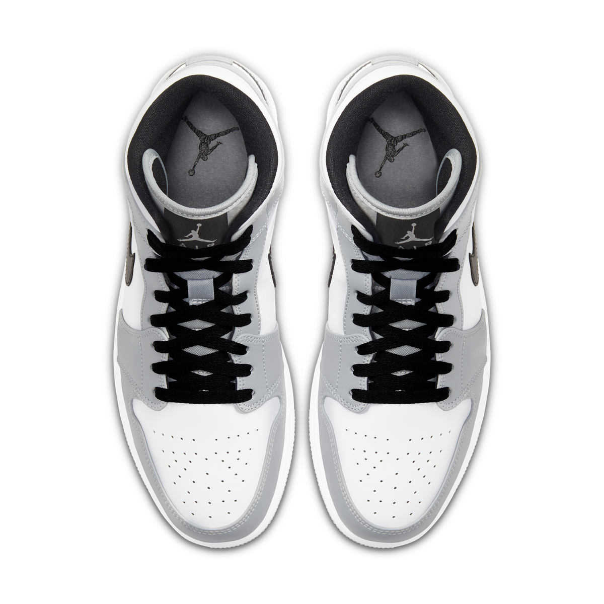 Jordan 1 Mid Light Smoke Grey