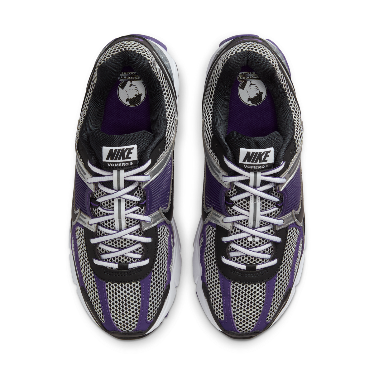 Nike Zoom Vomero 5 Metallic Silver Court Purple