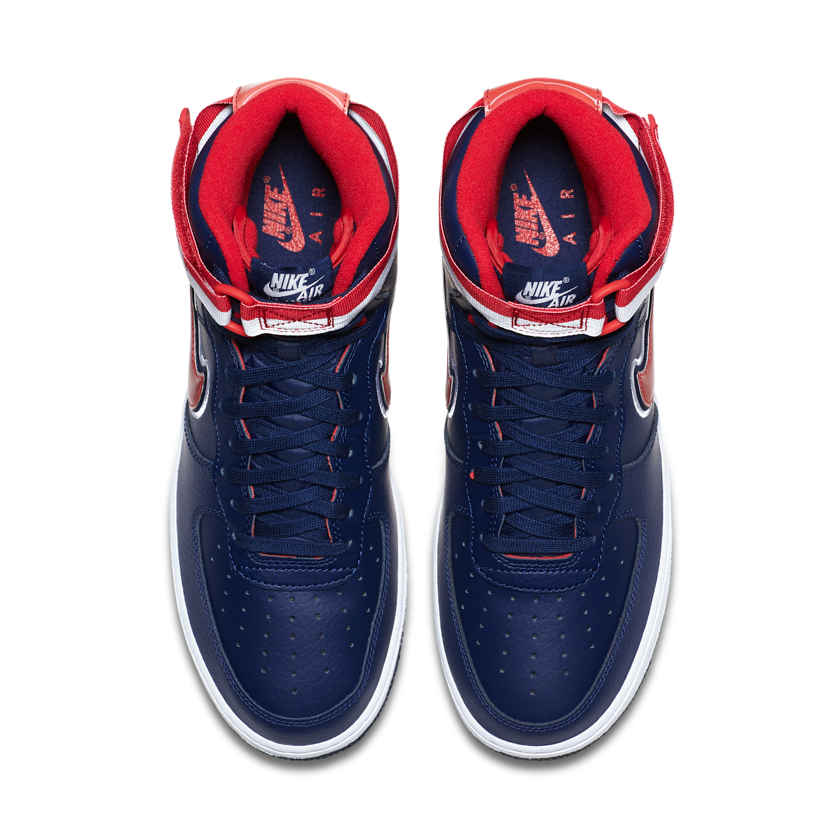 Nike Air Force 1 High Sport NBA Midnight Navy University Red