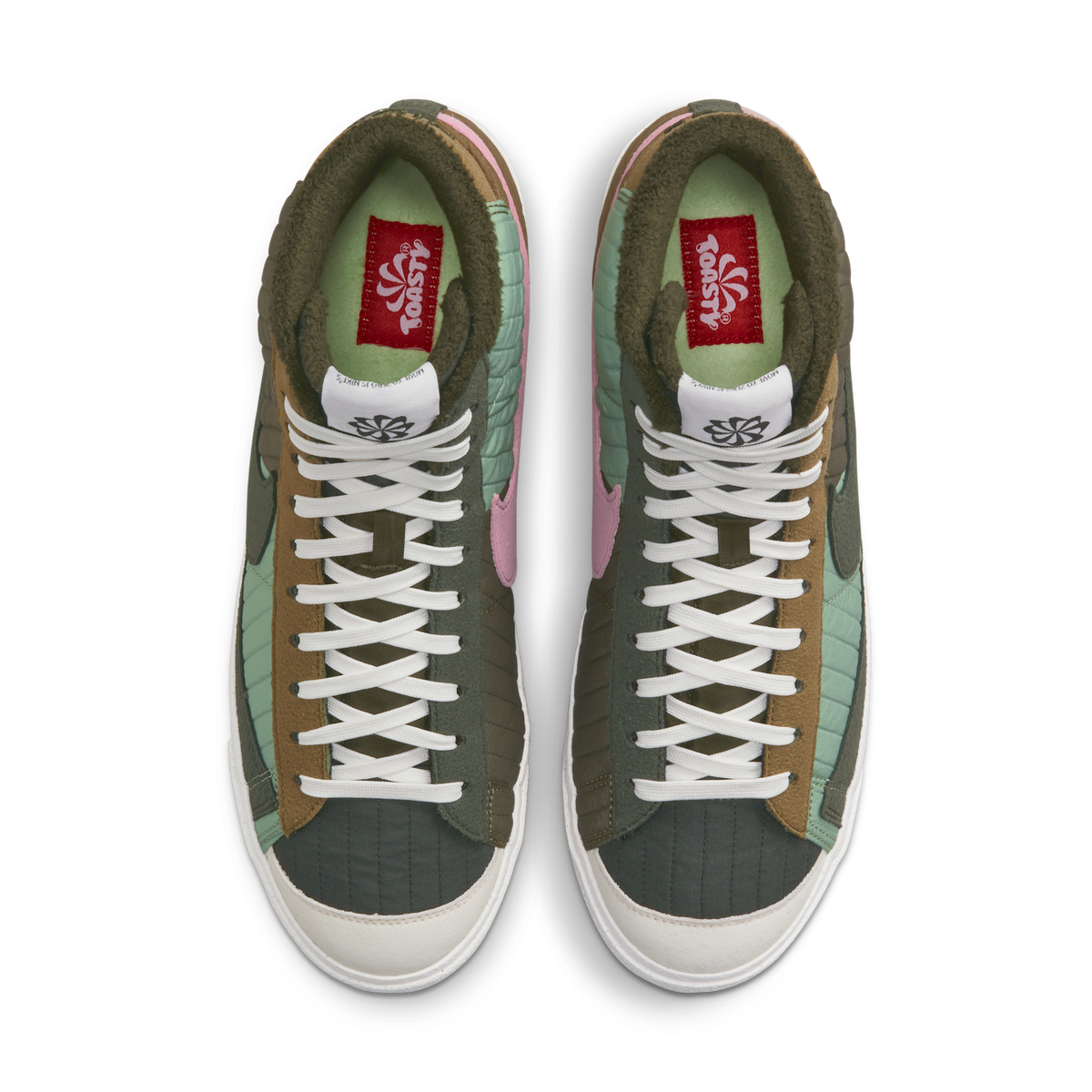 Nike Blazer Mid 77 Premium Toasty Sequoia Quilted | DD8024-300