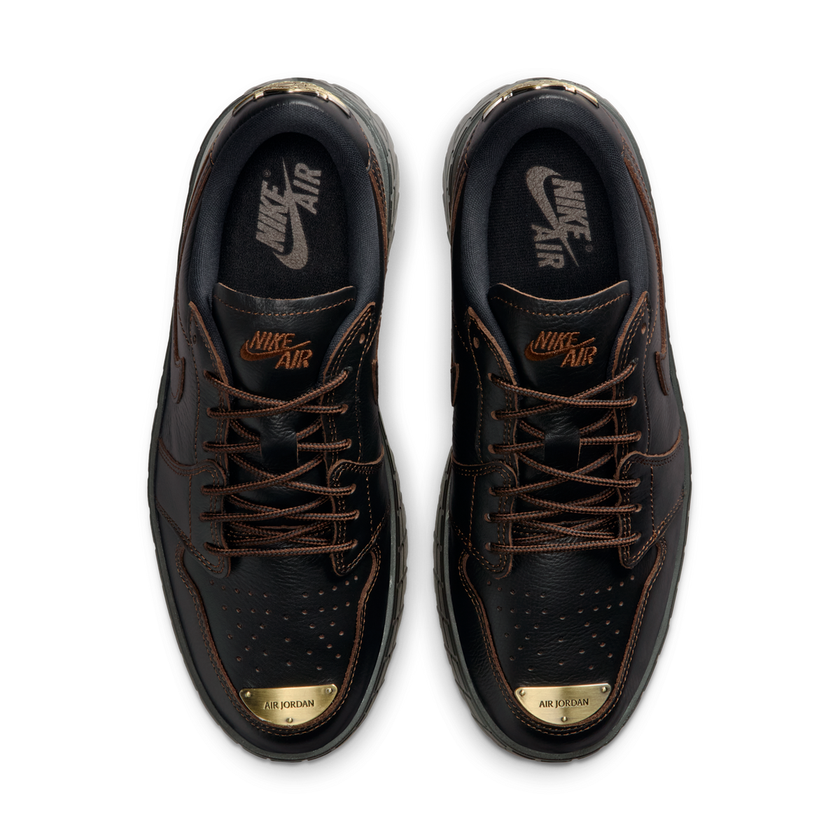 Jordan 1 Low Brooklyn Black Cacao Wow (Women's)