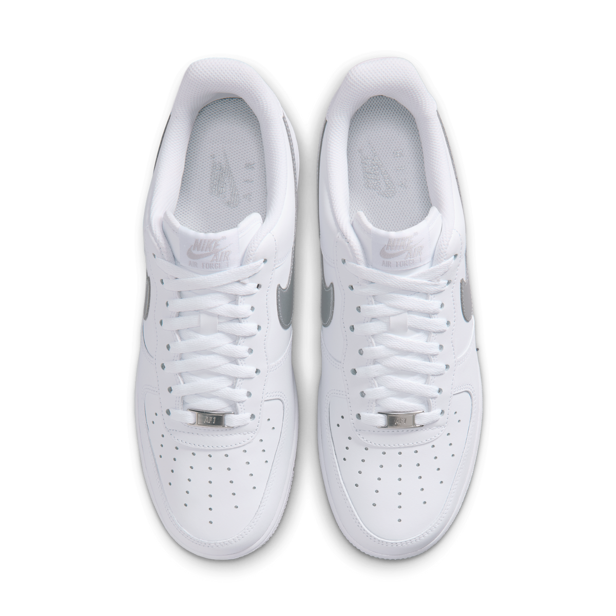 Nike Air Force 1 Low '07 White Metallic Silver