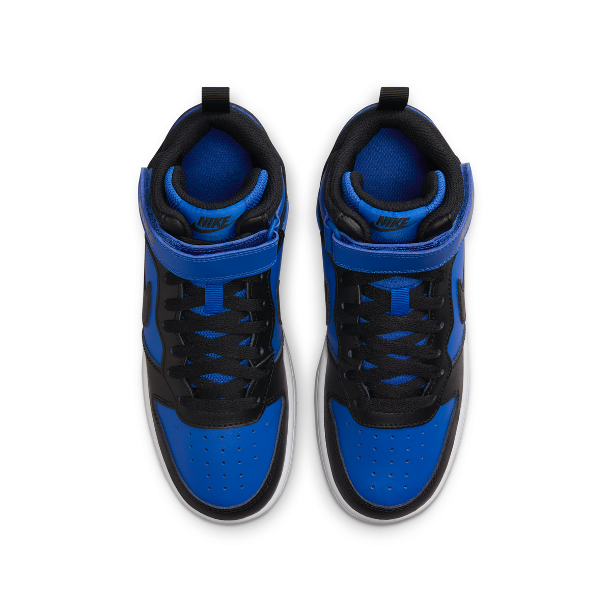 Nike Court Borough Mid 2 Game Royal White Black (GS)