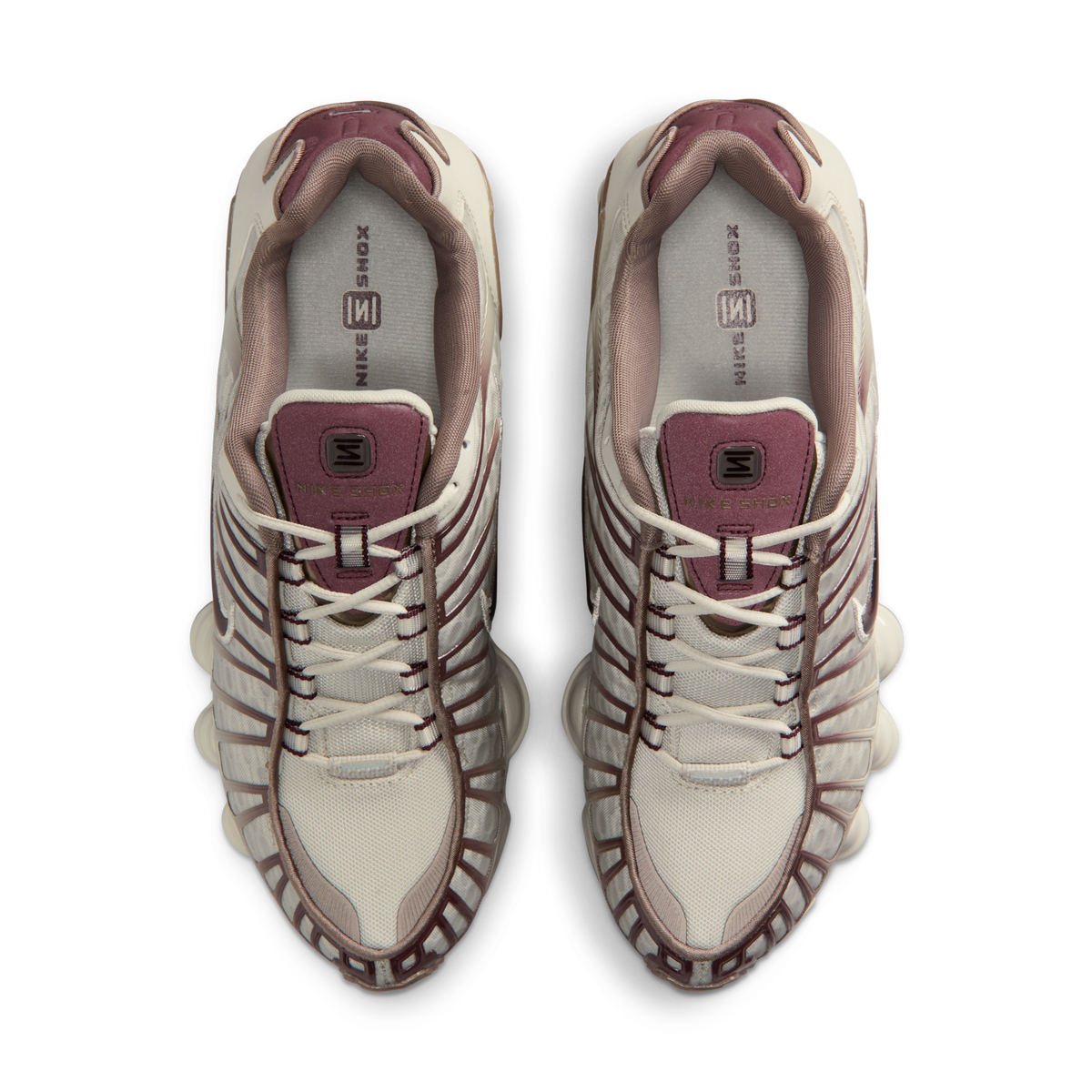 Nike Shox TL Light Bone Burgundy Crush (Women's) | IM6013-072