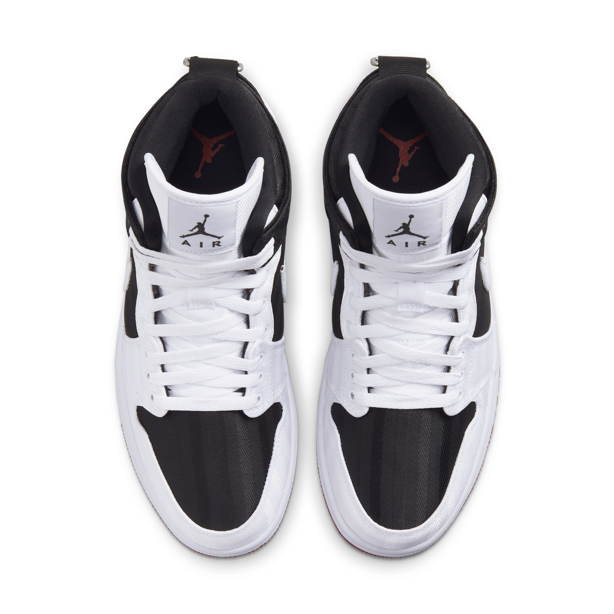 Jordan 1 Mid SE Utility Canvas White Black Gym Red (Women's)