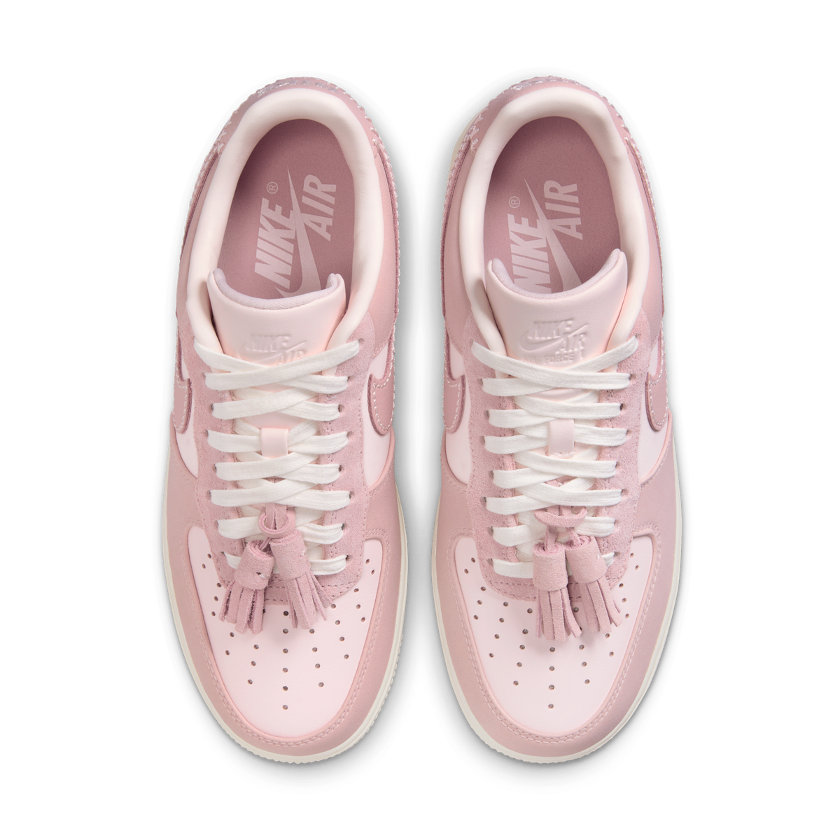 Nike Air Force 1 Low Pink Oxford Tassels (Women's)