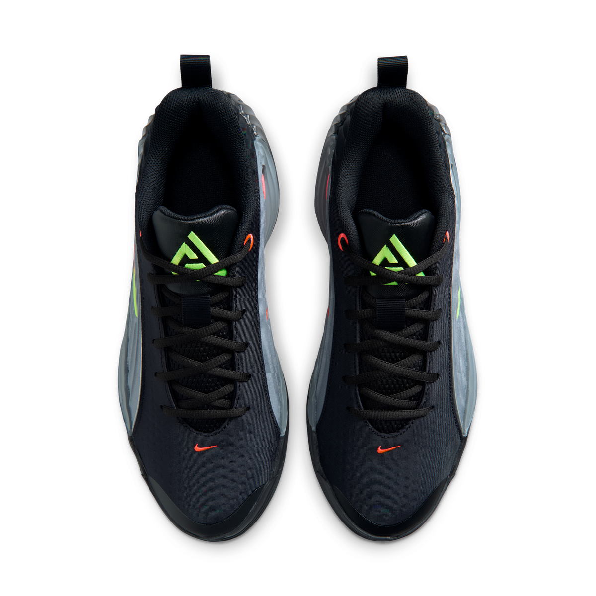 Nike Giannis Immortality 5 Black Volt Bright Crimson | IM5130-001