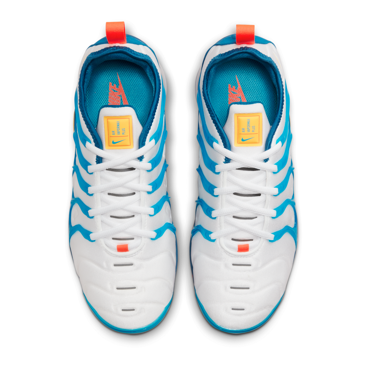 Nike Air VaporMax Plus White Citron Pulse Industrial Blue | FJ3999-100