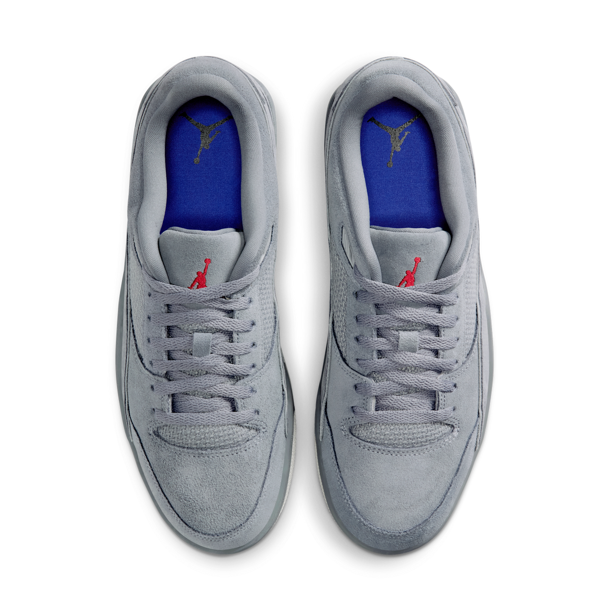 Jordan Flight Court Cool Grey Varsity Red