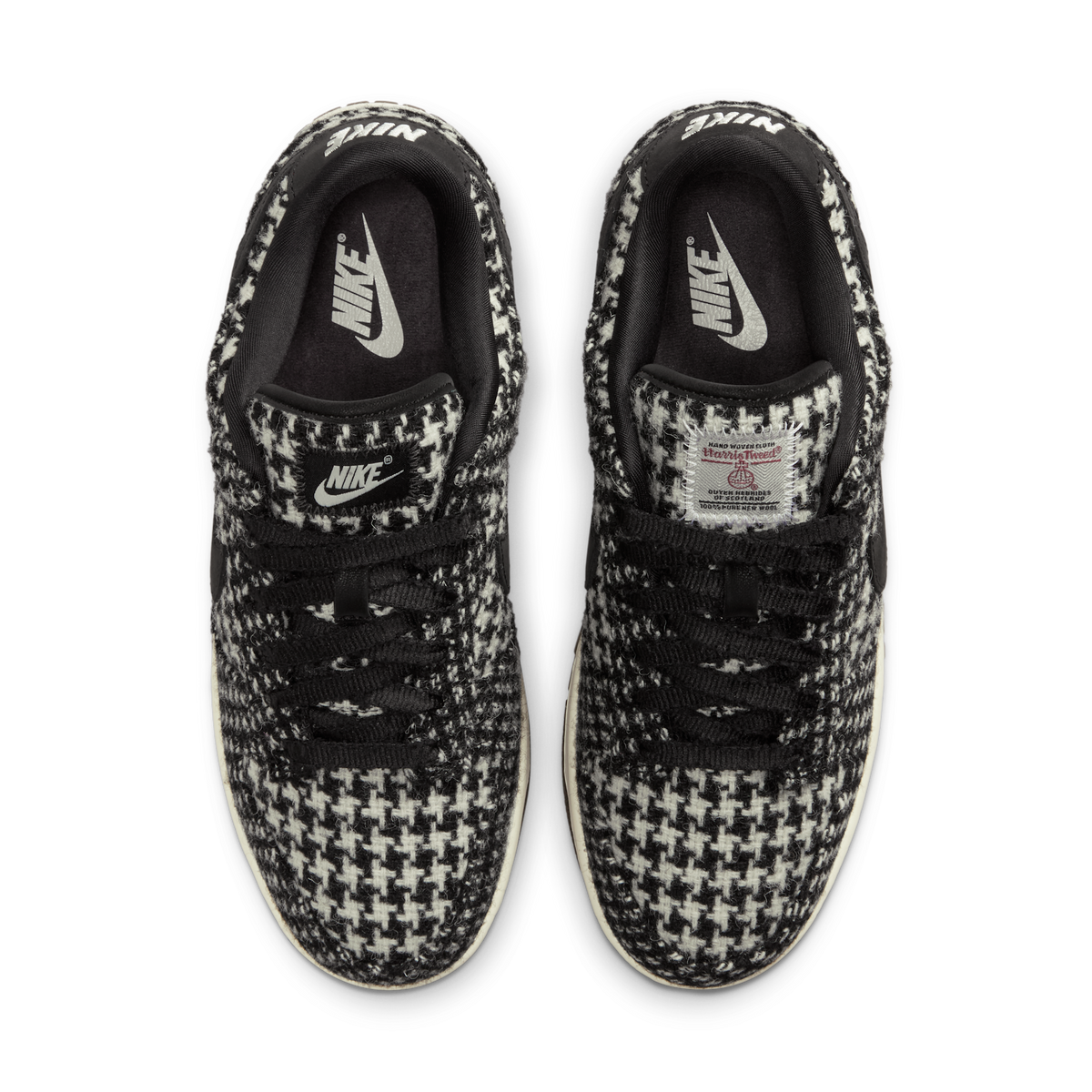 Nike Dunk Low Harris Tweed White Black Multi (Women's)