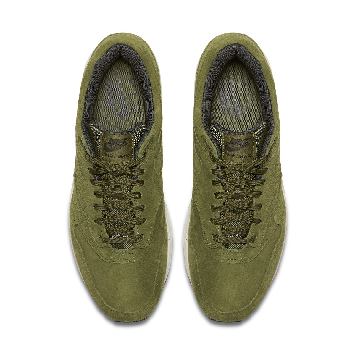 Nike Air Max 1 Olive Canvas Suede