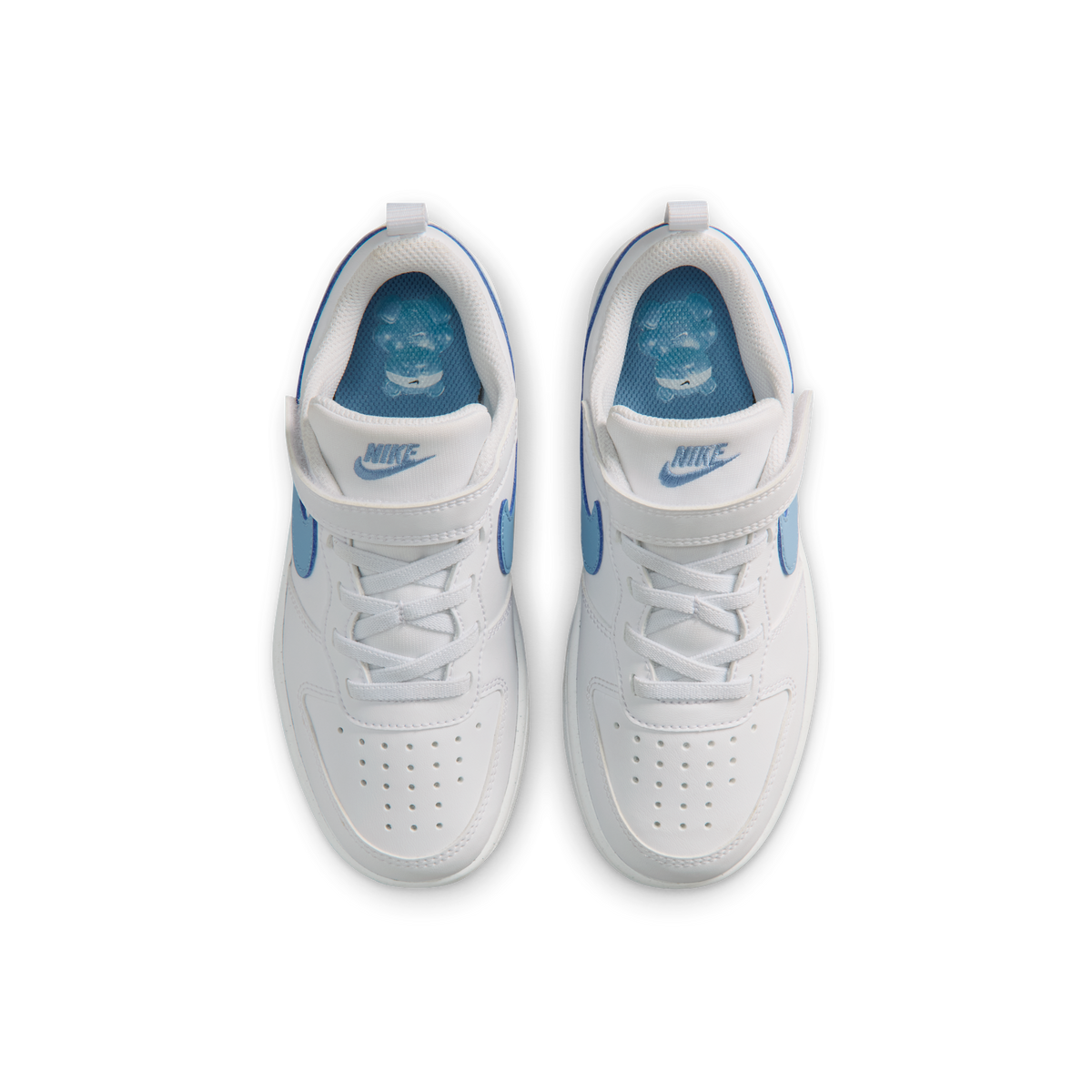 Nike Court Borough Low White Work Blue (PS)