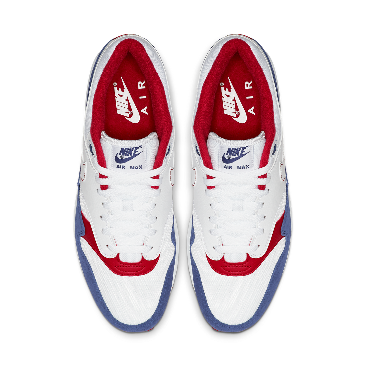 Nike Air Max 1 White Red Blue
