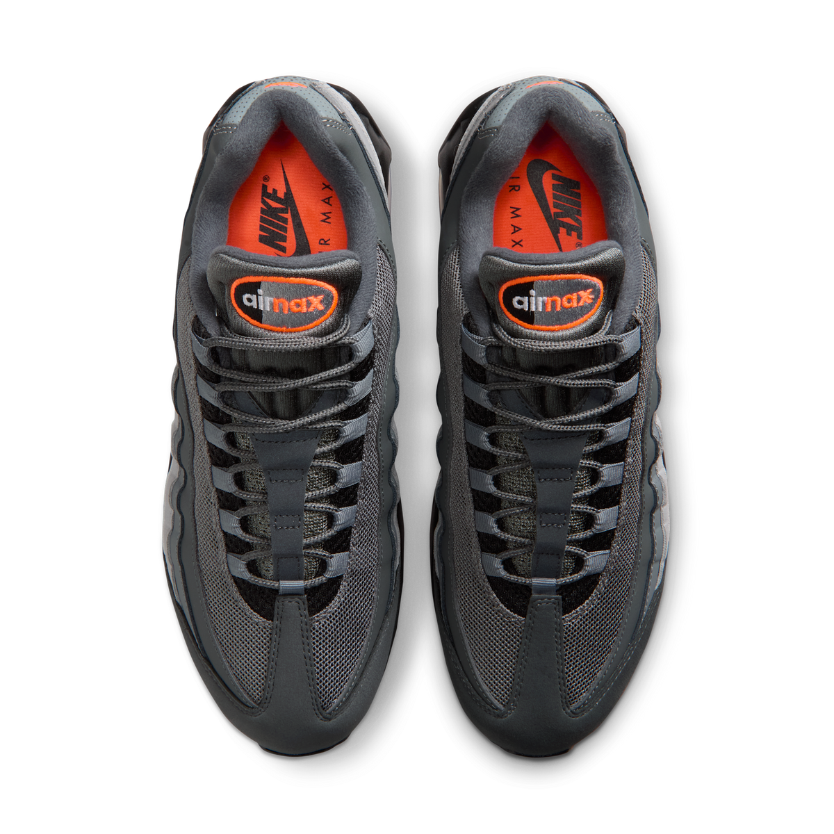 Nike Air Max 95 Big Bubble Black Total Orange