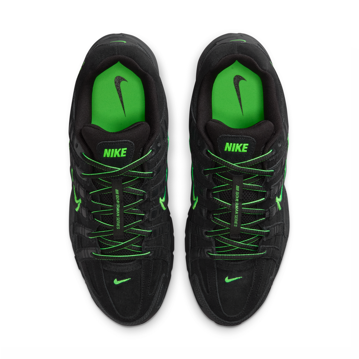 Nike P-6000 PRM Black Green Strike