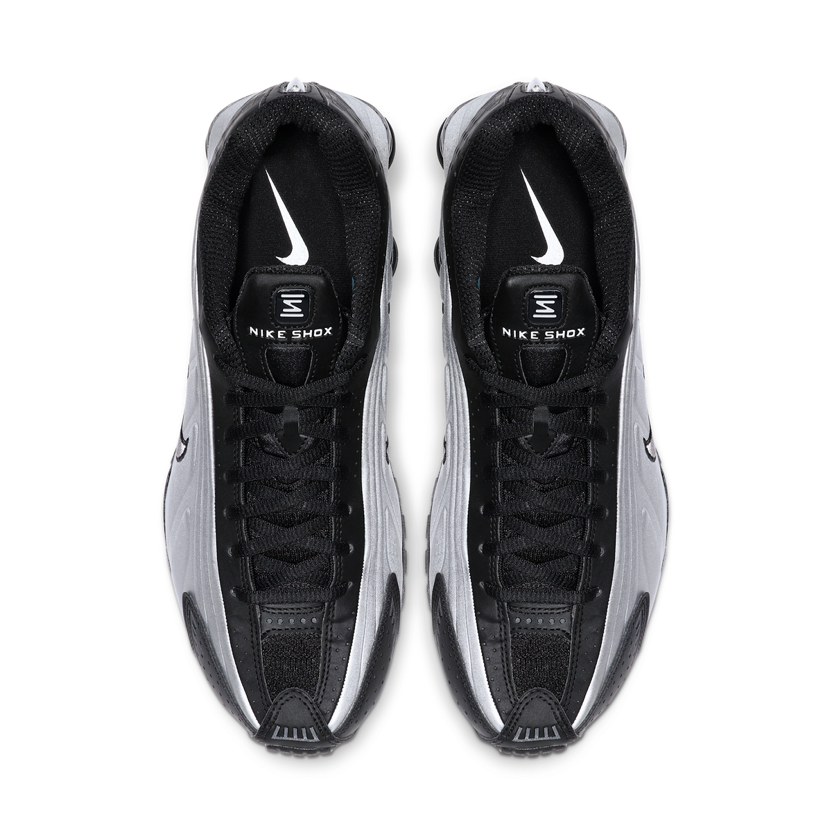 Nike Shox R4 Black Metallic Silver