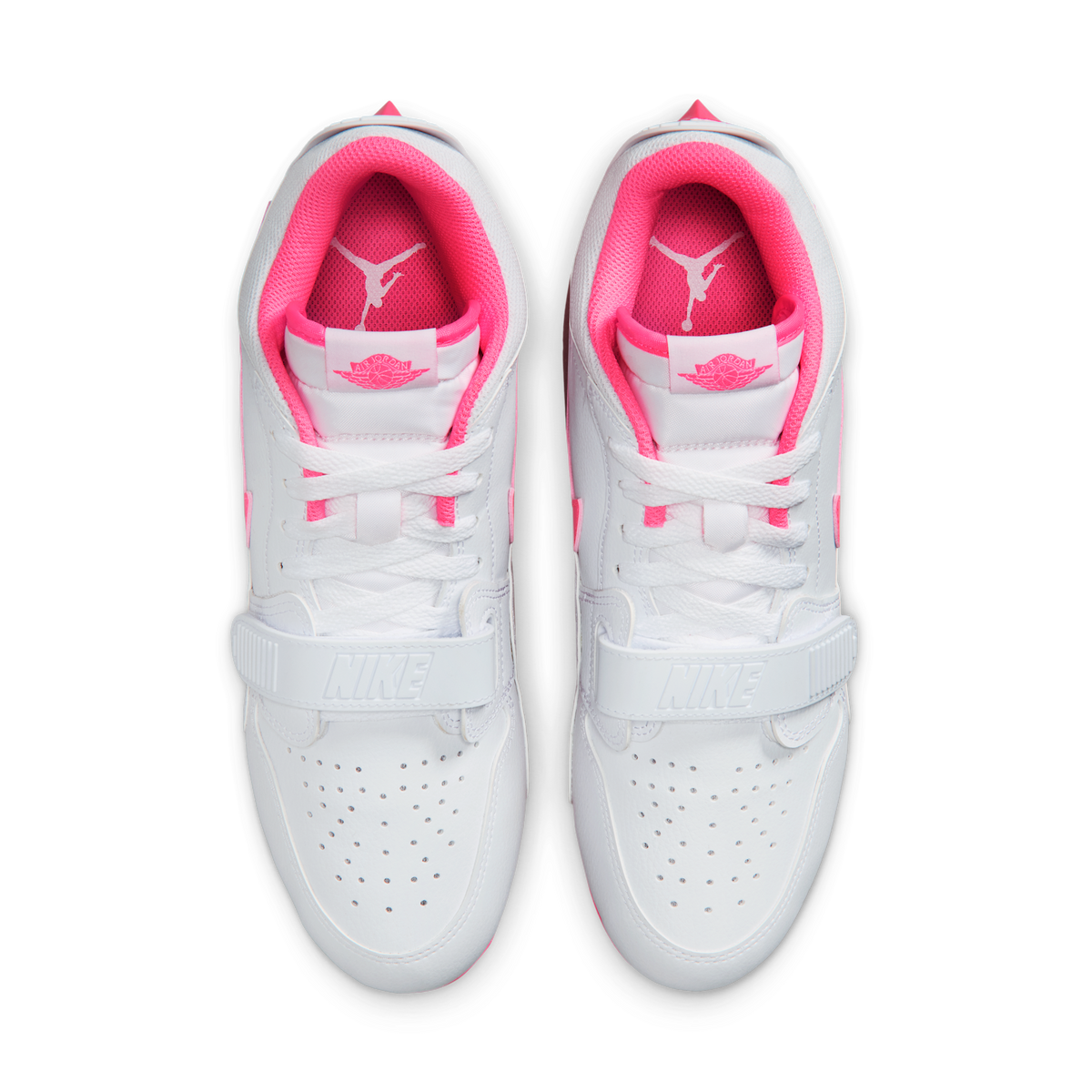 Jordan Legacy 312 Low TD Cleat White Digital Pink