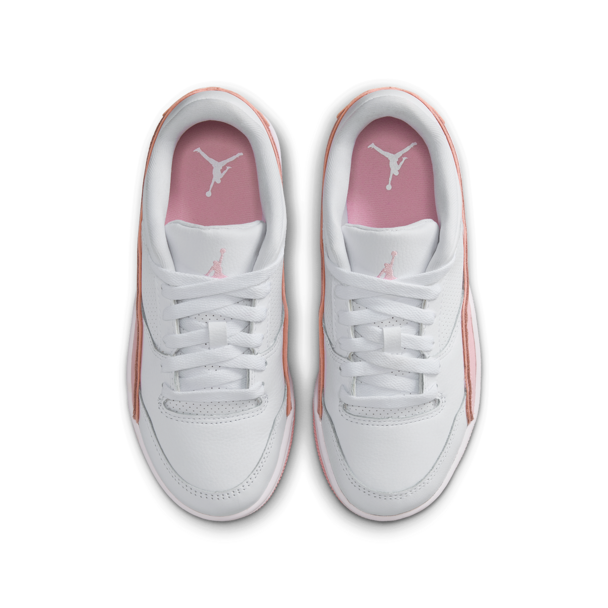 Jordan Flight Court White Medium Soft Pink (GS)