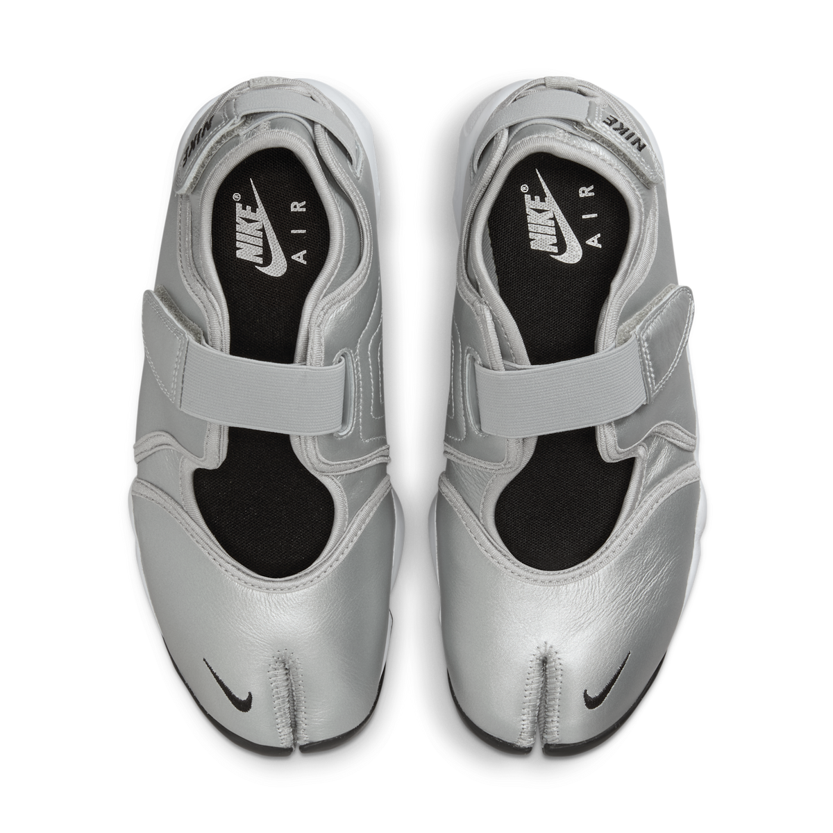 Nike Air Rift Leather Metallic Silver Sail (Women's) | HM5737-003