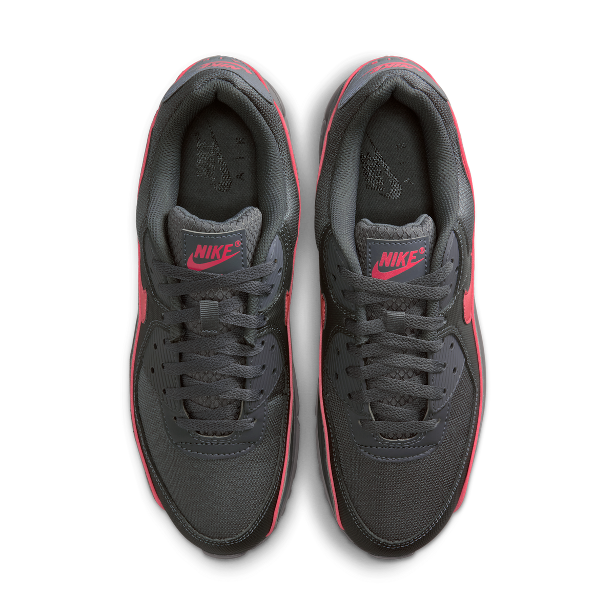 Nike Air Max 90 Premium Iron Grey University Red