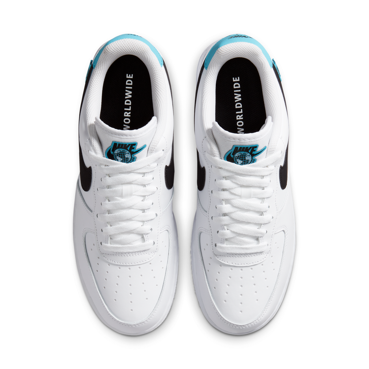 Nike Air Force 1 Low Worldwide White Blue Fury Black