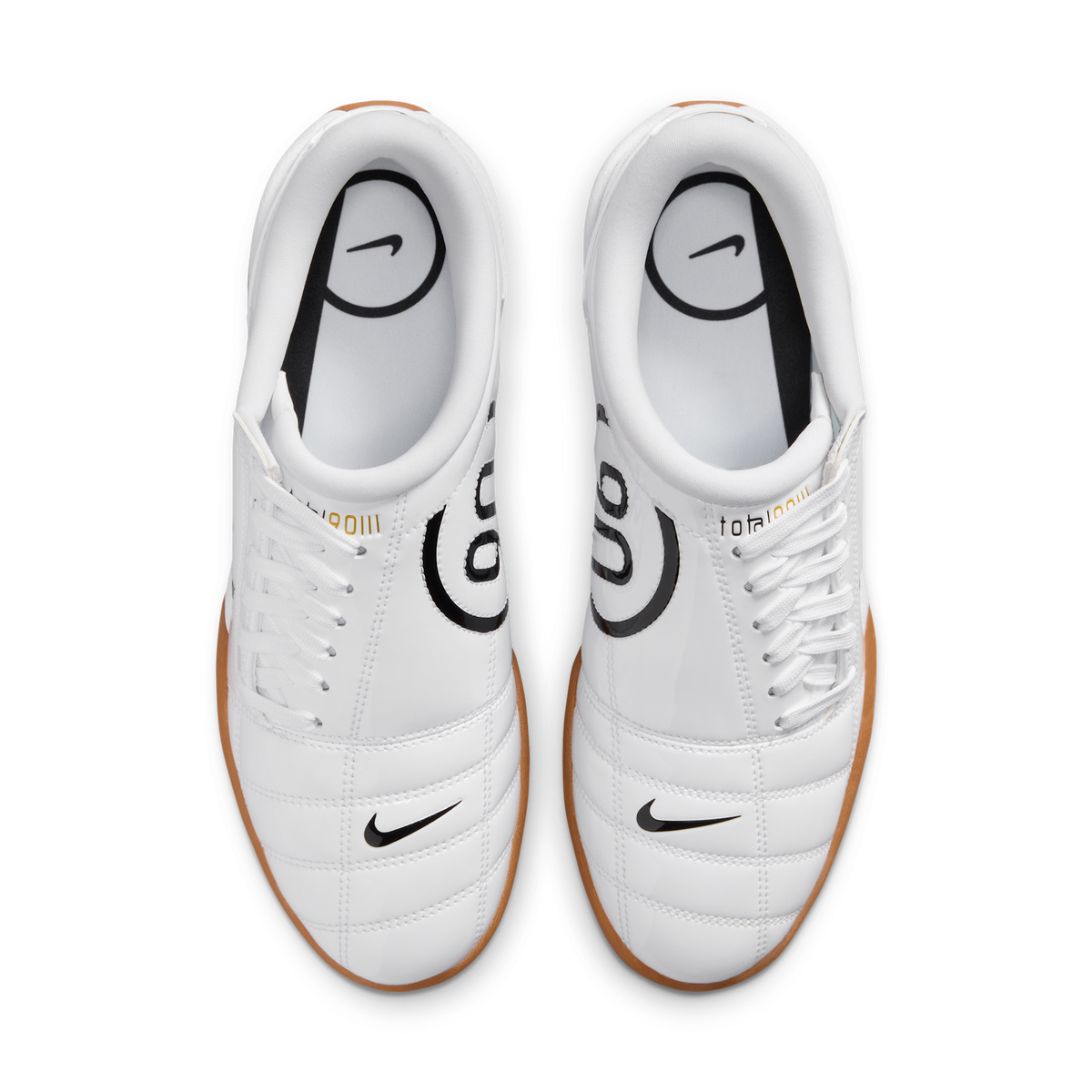 Nike Total 90 3 Patent White Black (Women's) | IB5666-100