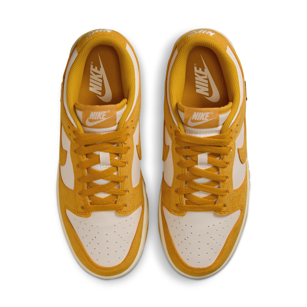 Nike Dunk Low Dark Sulfur Gold Mini Swoosh (Women's) | IB4417-101