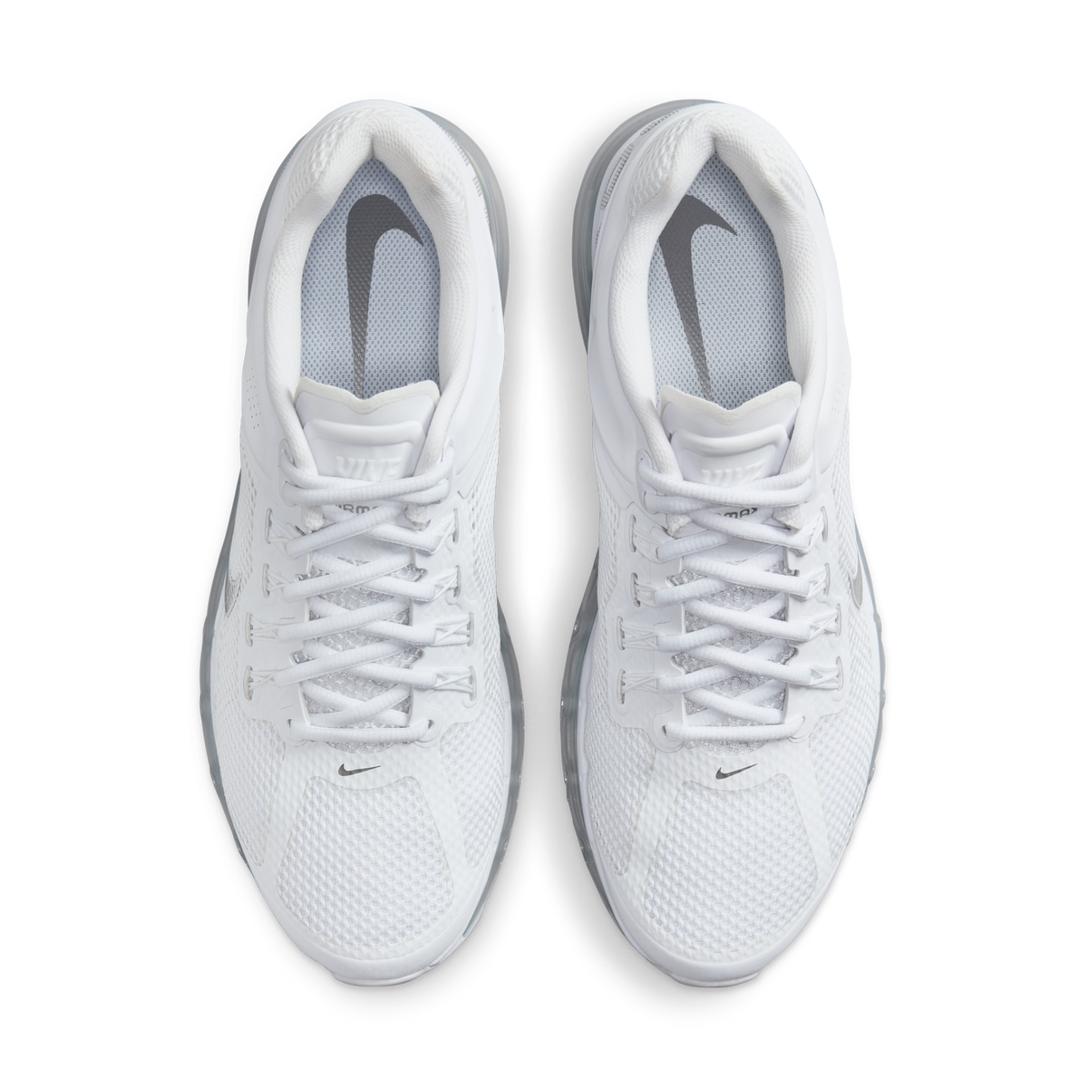 Nike Air Max 2013 White Metallic Slver
