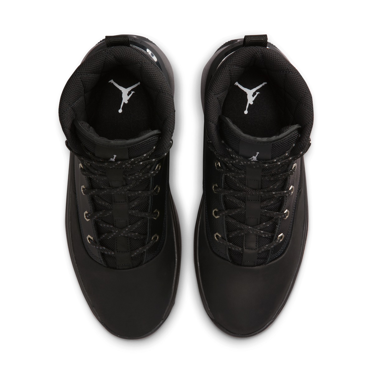 Jordan City Boot Black Metallic Silver
