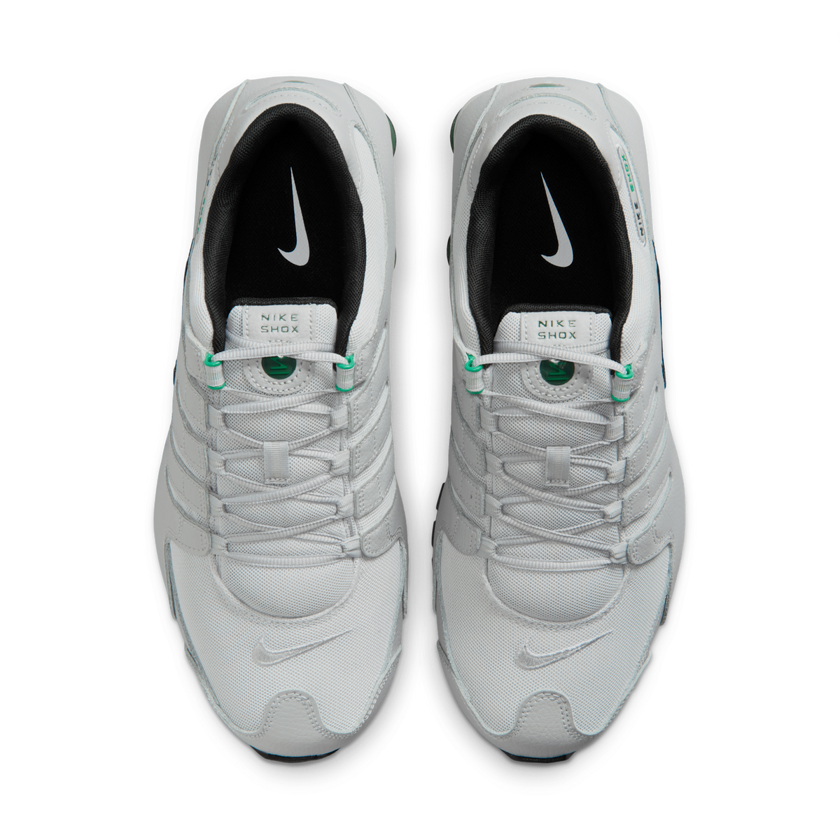 Nike Shox NZ Grey Fog Stadium Green Black