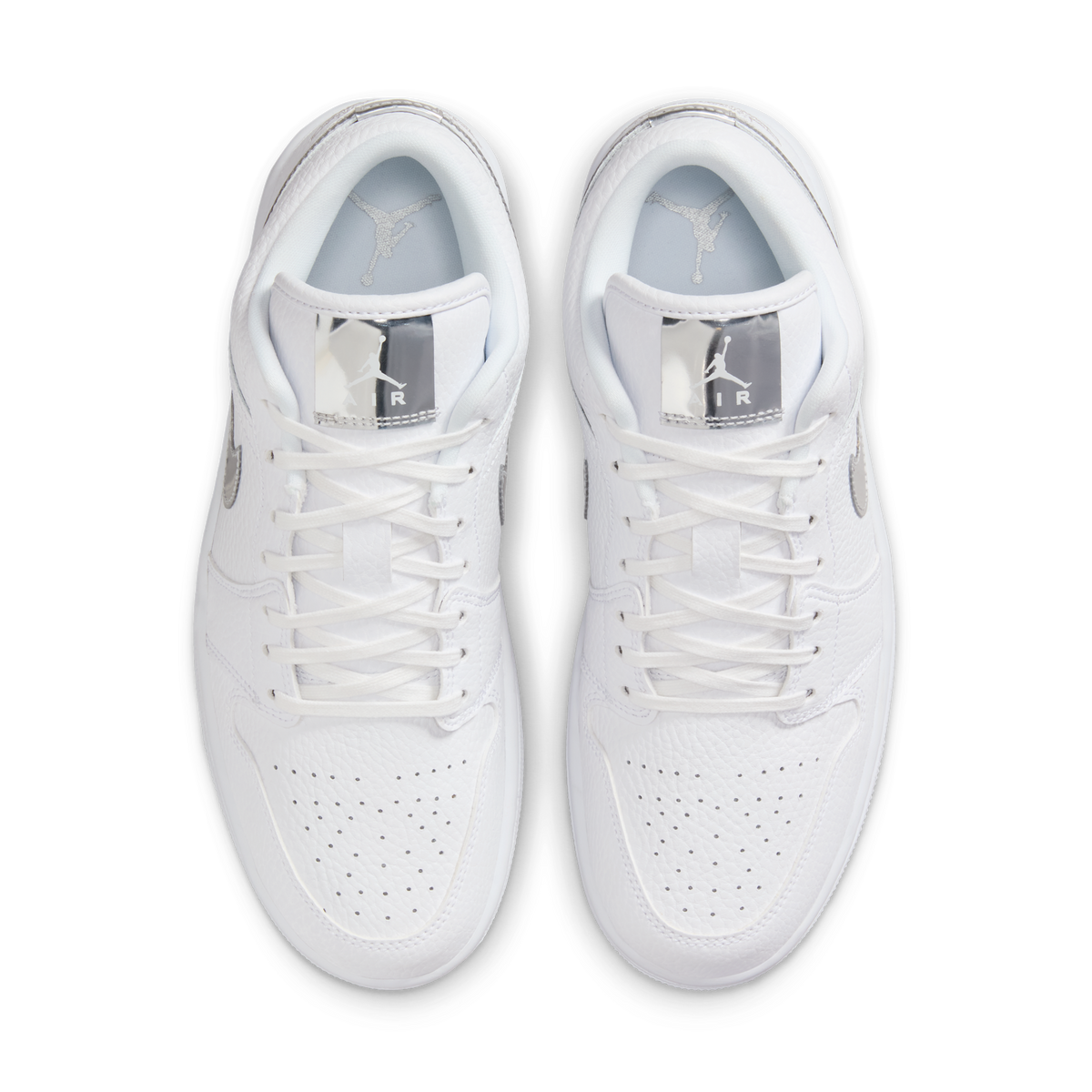 Jordan 1 Low SE White Metallic Silver (Women's)