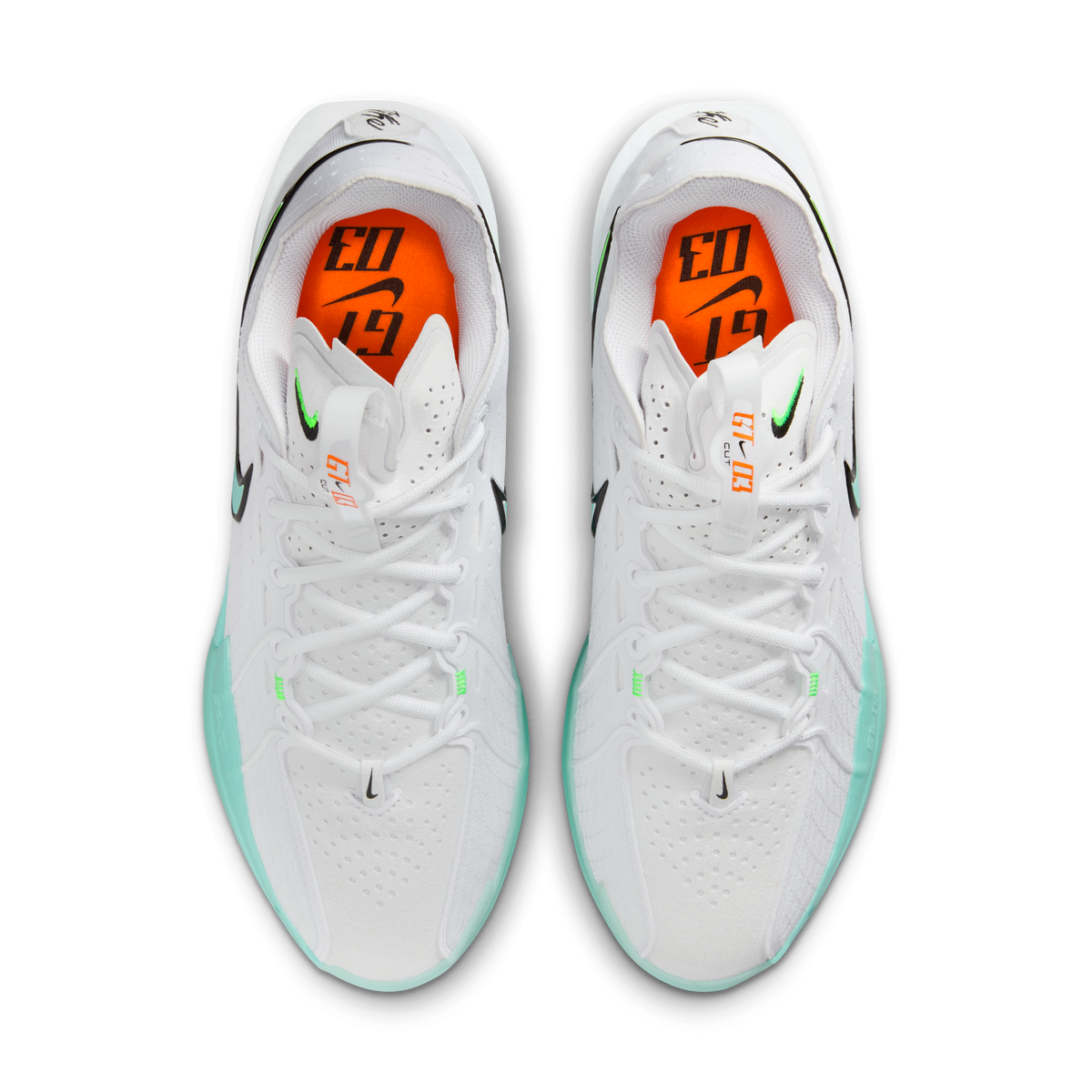 Nike GT Cut 3 White Bleached Turquoise