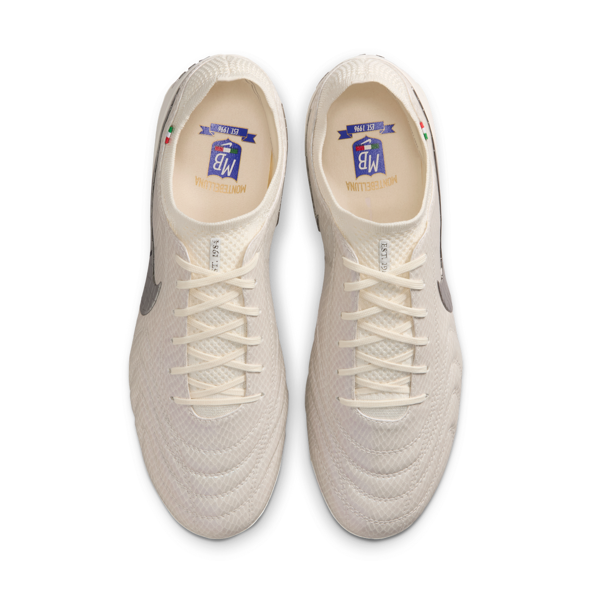 Nike Tiempo Legend 10 Elite Luxe FG Montebelluna Leather White Snakeskin | FZ1487-100