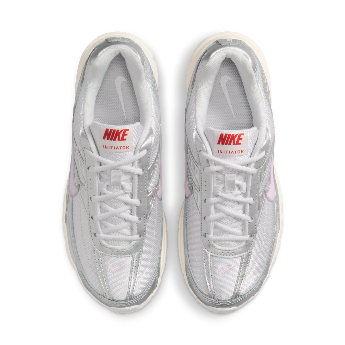 Nike Initiator Vast Grey Metallic Silver Pale Ivory Pink Foam (Women's)