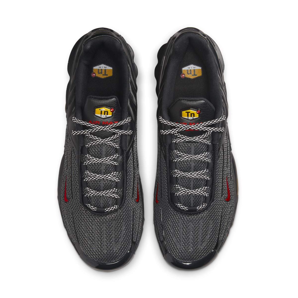Nike Air Max Plus 3 Black Reflective Silver University Red | DO6385-002
