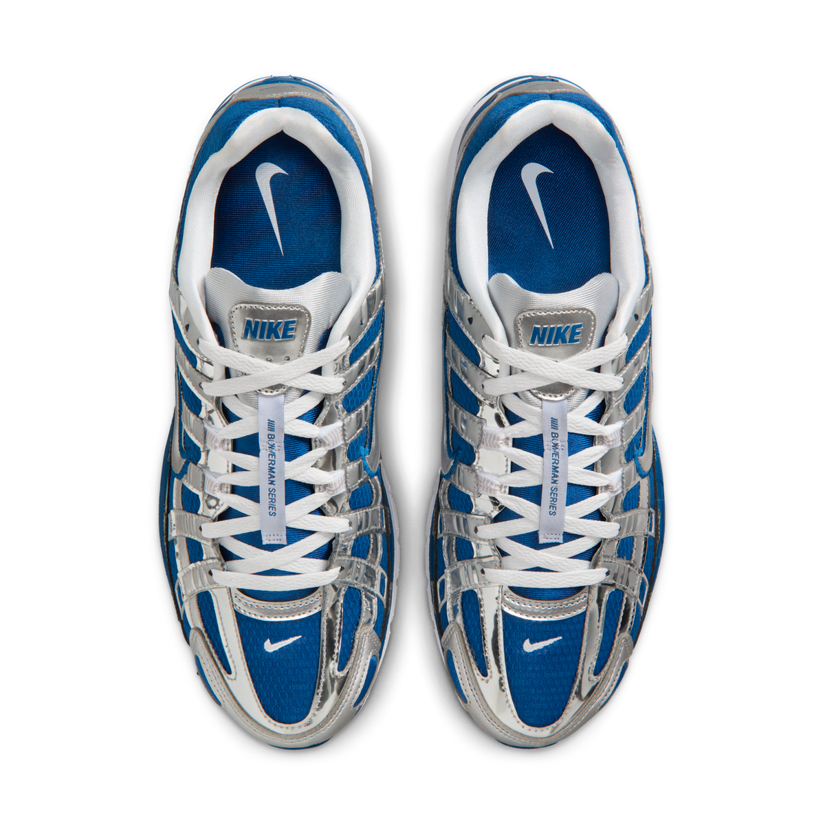 Nike P-6000 Court Blue Metallic Silver