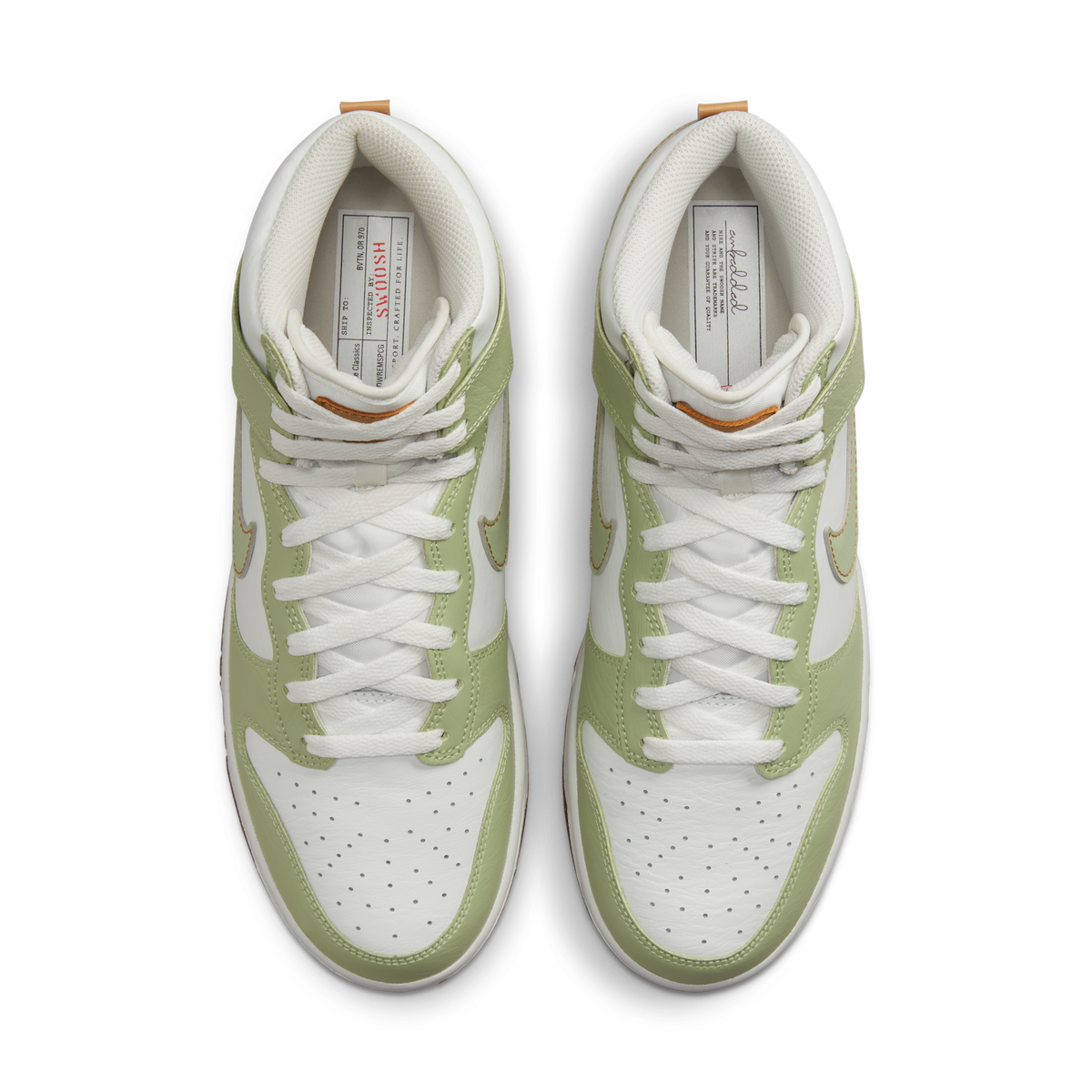 Nike Dunk High SE Inspected By Swoosh Honeydew