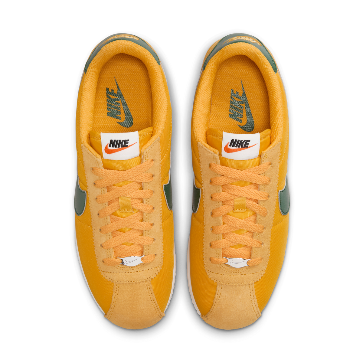 Nike Cortez Textile Yellow Ochre Gorge Green (Women's) | DZ2795-702