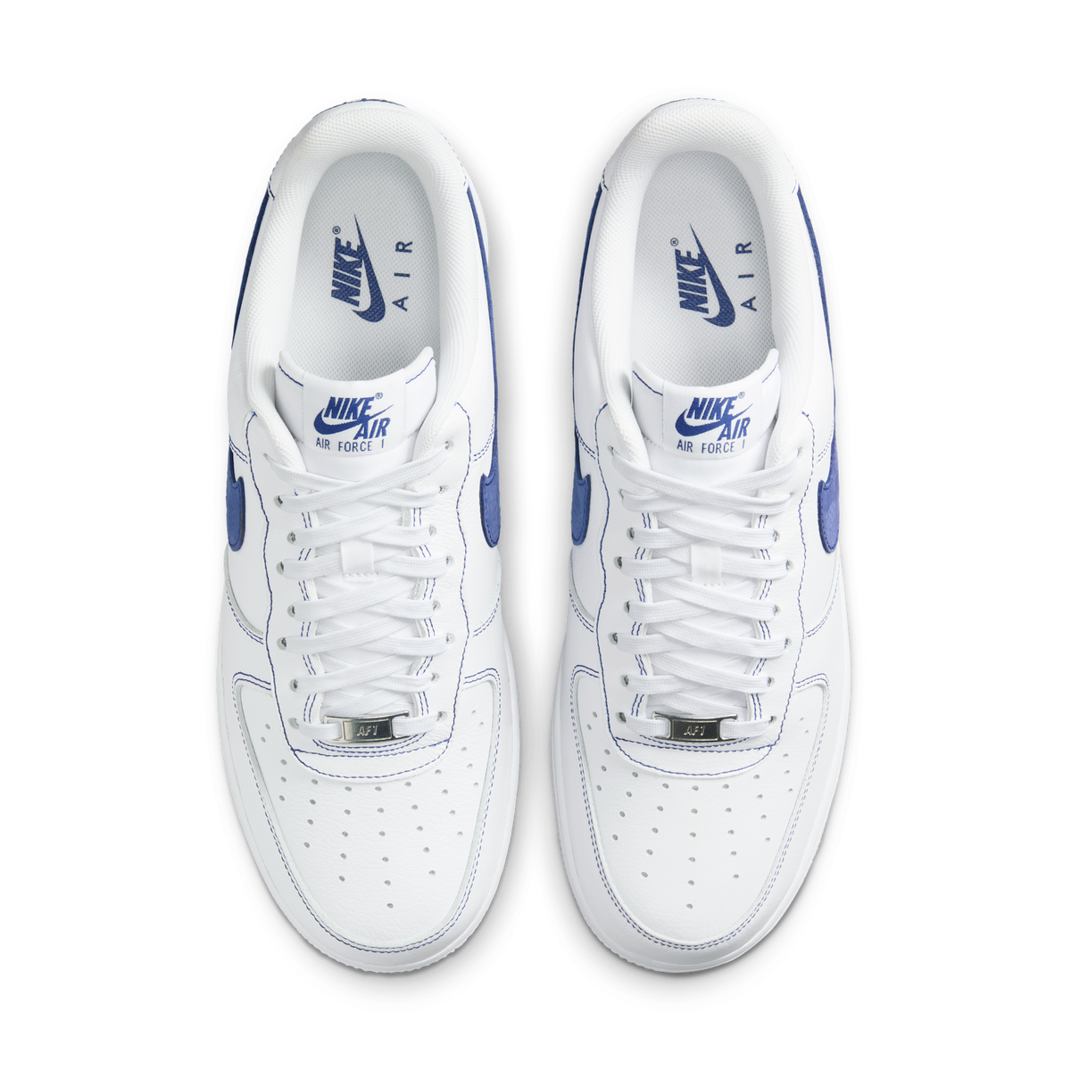 Nike Air Force 1 Low '07 LV8 White Deep Royal Blue