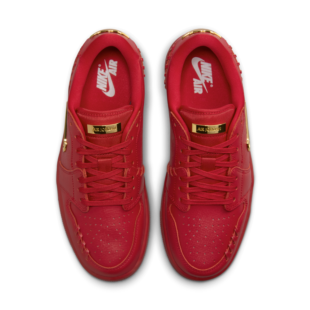 Jordan 1 Low Method of Make Gym Red Metallic Gold (Women's)